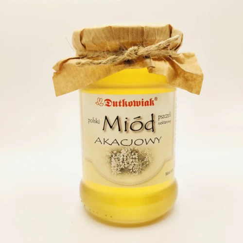 Miód akacjowy 400g Pasieka Dutkowiak