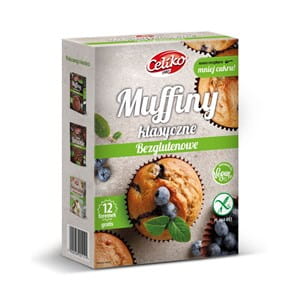 mieszanka na muffiny klasyczne bezglutenowa 280g - celiko.jpg