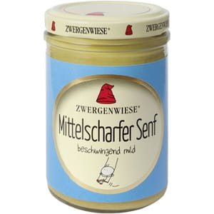 musztarda średnio ostra bezglutenowa bio 160 ml - zwergenwiese.jpg