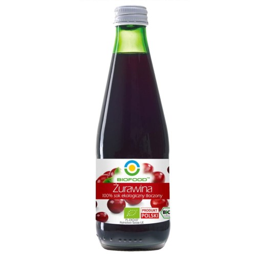 sok żurawinowy nfc bezglutenowy bio 300 ml - bio food.jpg