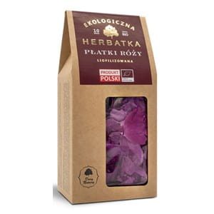 herbatka liofilizowana płatki róży bio 10 g - dary natury.jpg