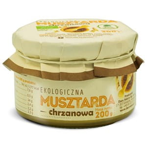 musztarda chrzanowa bio 200 g - dary natury.jpg