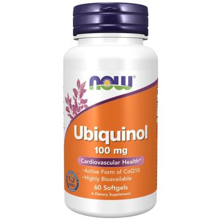 ubiquinol 100 mg 60 kapsułek NOW Foods.jpg