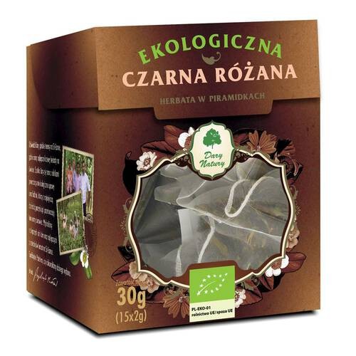 Dary Natury Herbata czarna różana piramidki (15 x 2g) (30 g) - bio.jpg