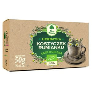 herbatka z koszyczków rumianku bio (25 x 2 g) 50 g - dary natury.jpg
