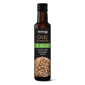olej sezamowy tłoczony na zimno bio 250 ml - biooil.jpg