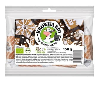 krówki o smaku piernikowym bezglutenowo bio 150 g - ekoflorka (produkt sezonowy).webp