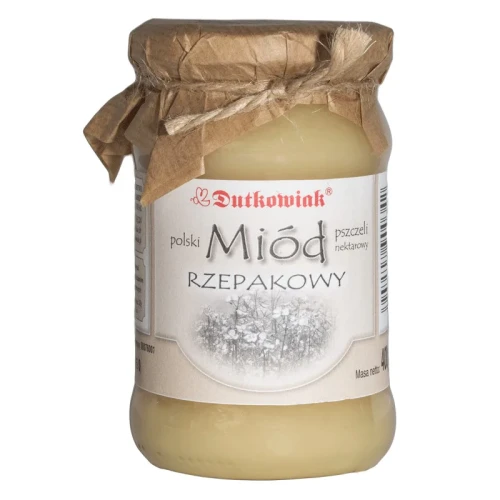 Miód rzepakowy -  Pasieka Dutkowiak -  400g