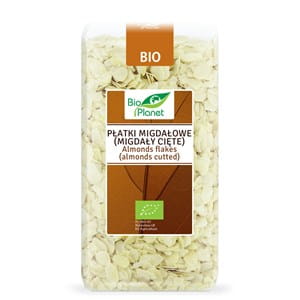 płatki migdałowe (migdały cięte) bio 300 g - bio planet.jpg