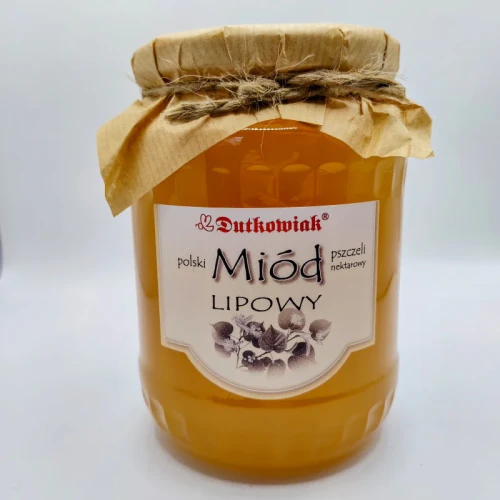 Miód lipowy - Pasieka Dutkowiak - 900 g