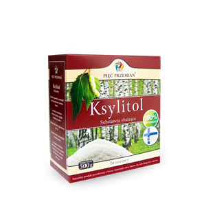 ksylitol 500 g (pudełko papierowe) - pięć przemian (finlandia).png
