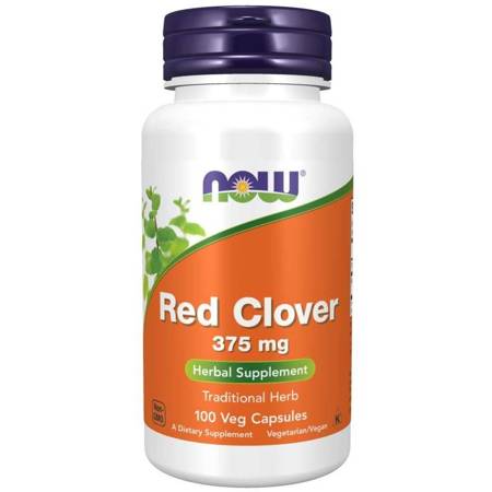 now foods czerwona koniczyna (red clover) 375 mg 100 kapsułek.jpg