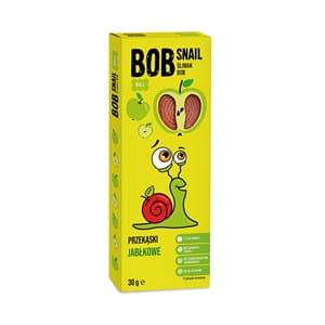 przekaska roll jabłkowa bez dodatku cukru bezglutenowa 30 g - bob snail.jpg
