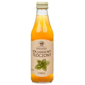sok jabłkowy tłoczony z miętą nieklarowany 250 ml - rembowscy.jpg
