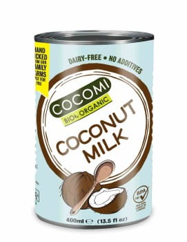 coconut milk - napój kokosowy bez gumy guar (17 % tłuszczu) bio 400 ml (puszka) - cocomi.webp