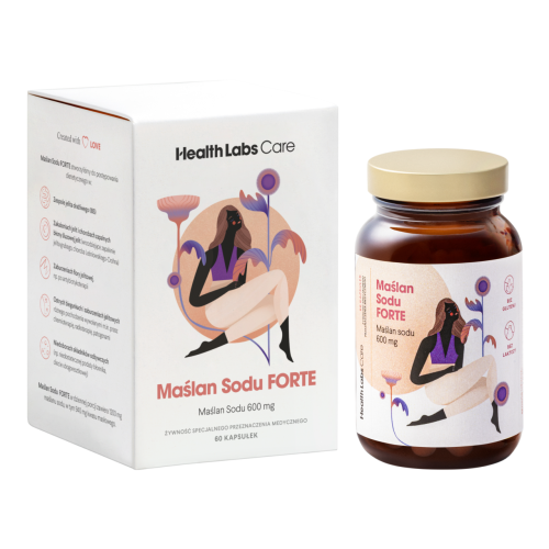 Maślan Sodu Forte 60 kapsułek  Health Labs Care