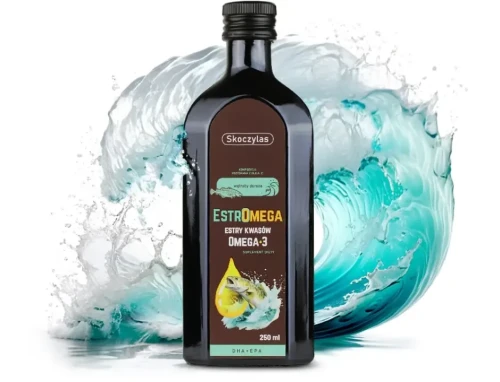 Estromega rybie kwasy omega 3 DHA+EPA  - Skoczylas - 250 ml