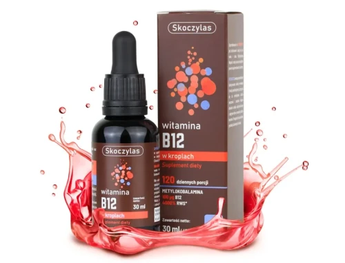 Witamina B12 w kroplach (forma metylowana) - Skoczylas
