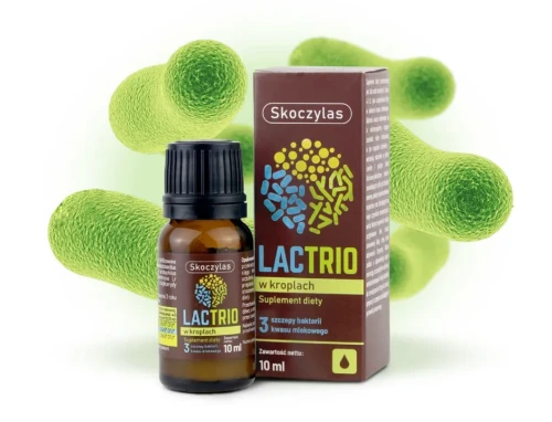 Lactrio, probiotyk w kroplach - Skoczylas
