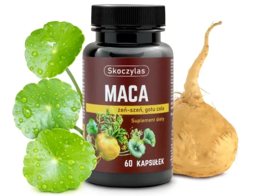 Maca + Żeń-szeń + Gotu cola  - Skoczylas