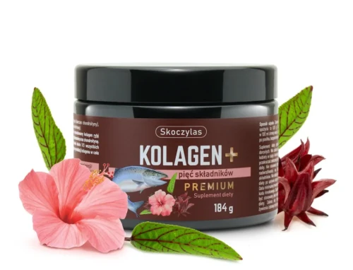 Kolagen z łososia + pięć składników PREMIUM  - Skoczylas