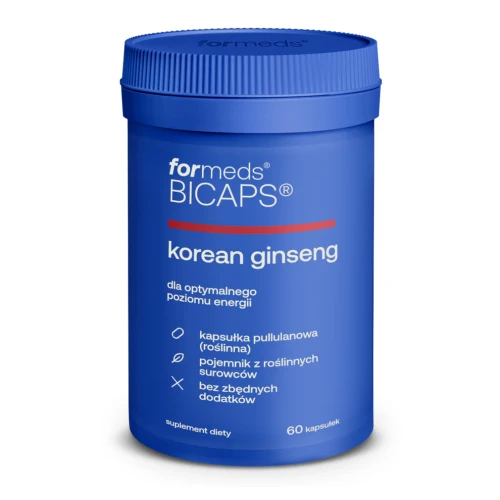 BICAPS KOREAN GINSENG 60 kapsułek ForMeds