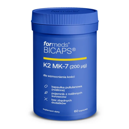 BICAPS K2 MK-7 60 kapsułek ForMeds