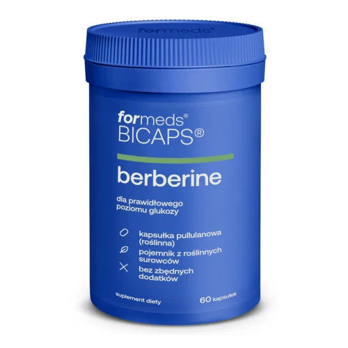 BICAPS BERBERINE 60 kapsułek ForMeds