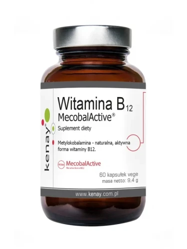 WITAMINA B12 ( METYLOKOBOLAMINA ) 60 kaps. - KENAY
