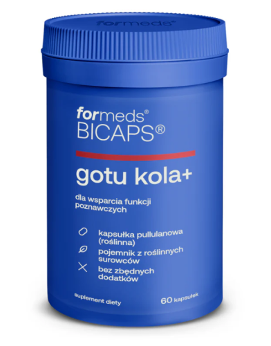 BICAPS GOTU KOLA + 60 kapsułek ForMeds
