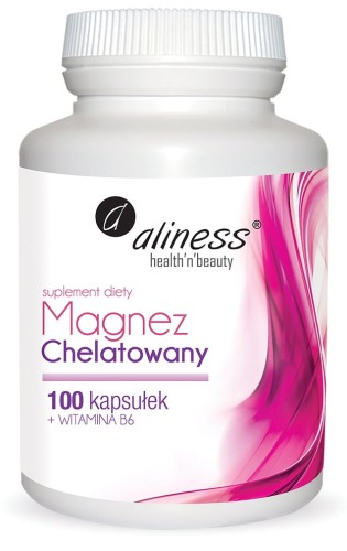 Magnez Chelatowany, Aliness - 100 kaps.