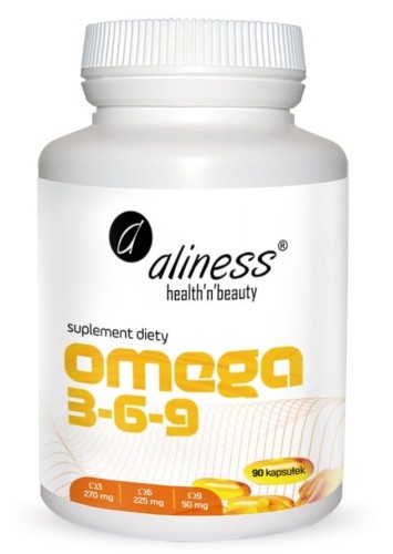 Omega 3-6-9 270/225/50mg, Aliness - 90kaps