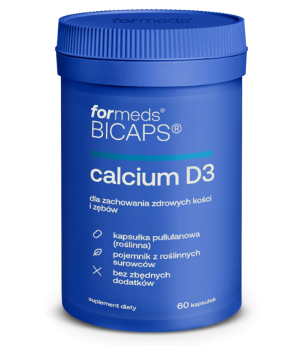 BICAPS CALCIUM D3 60 kapsułek ForMeds