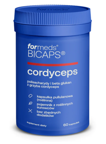 BICAPS CORDYCEPS 60 kapsułek ForMeds