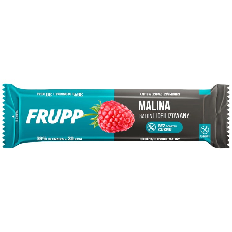 BATON LIOFILIZOWANY MALINOWY BEZGLUTENOWY 10 g - CELIKO (FRUPP)