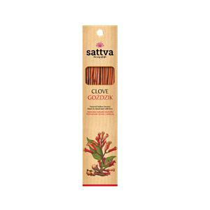 kadzidło indyjskie goździk (15 szt.) 30g - sattva (wellness).png