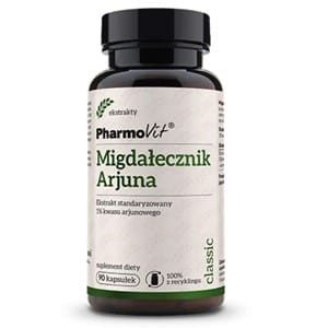 migdałecznik arjuna ekstrakt bezglutenowy (400 mg) 90 kapsułek - pharmovit (classic).jpg