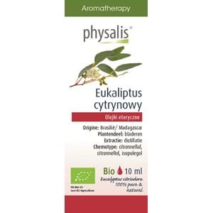 olejek eteryczny eukaliptus cytrynowy bio 10 ml - physalis.jpg
