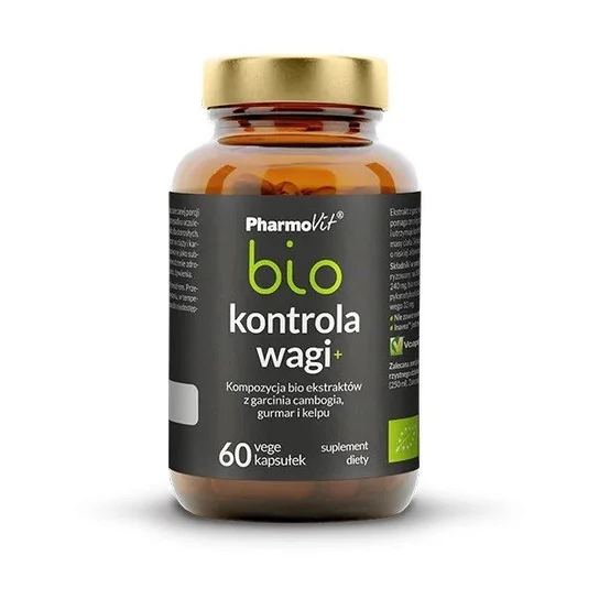 kapsułki na kontrolę wagi bezglutenowe bio 60 szt. - pharmovit.webp