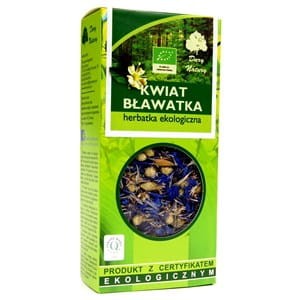 herbatka z kwiatu bławatka bio 25 g - dary natury.jpg