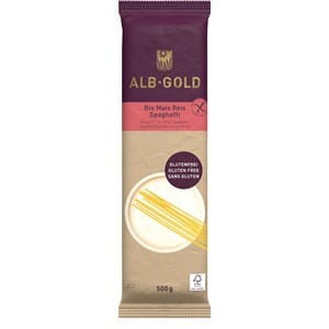 makaron (kukurydziano-ryżowy) spaghetti bezglutenowy bio 500 g - alb gold.jpg