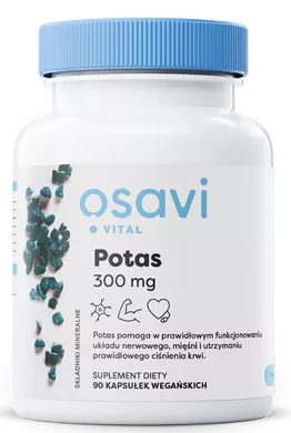 Potas 300 mg 90 kapsułek Osavi