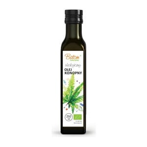 olej konopny tłoczony na zimno bio 250 ml - batom.jpg