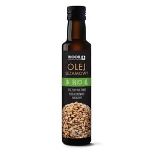 olej sezamowy tłoczony na zimno bio 250 ml - biooil.jpg