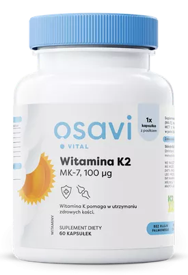 Witamina K2 MK-7 100µg 60 kapsułek Osavi