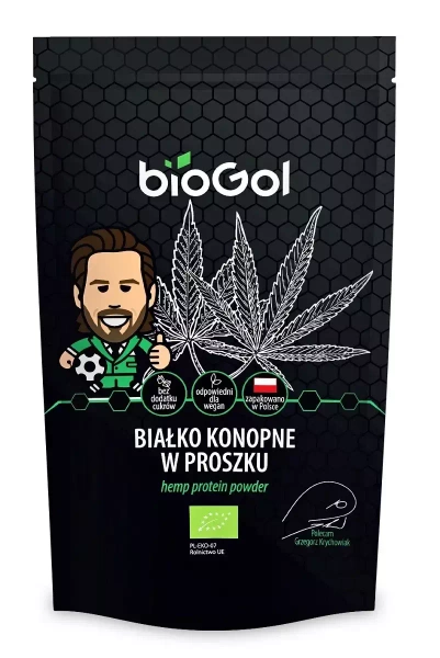 białko konopne w proszku bio 150 g - biogol.webp