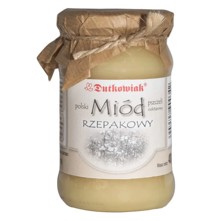 Miód rzepakowy -  Pasieka Dutkowiak -  400g