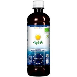 koncentrat napoju probiotycznego owoce lasu bezglutenowy bio 500 ml - joy day.jpg