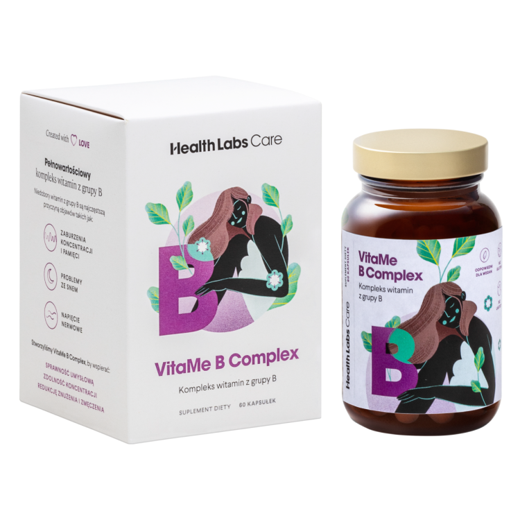 Vitamin B Complex 60 kapsułek Health Labs Care