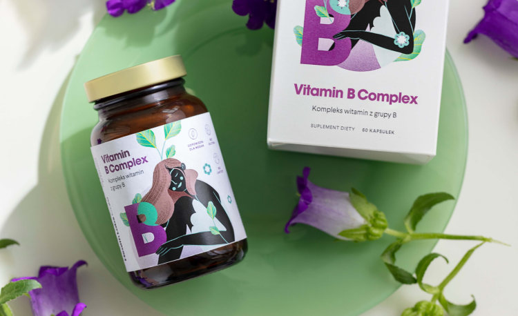 Vitamin B Complex 60 kapsułek Health Labs Care